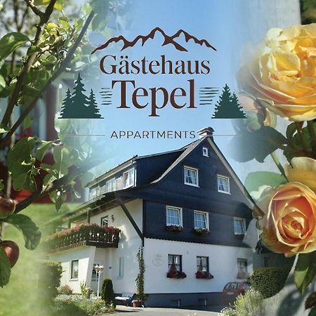 Gaestehaus Tepel Winterberg Exterior foto