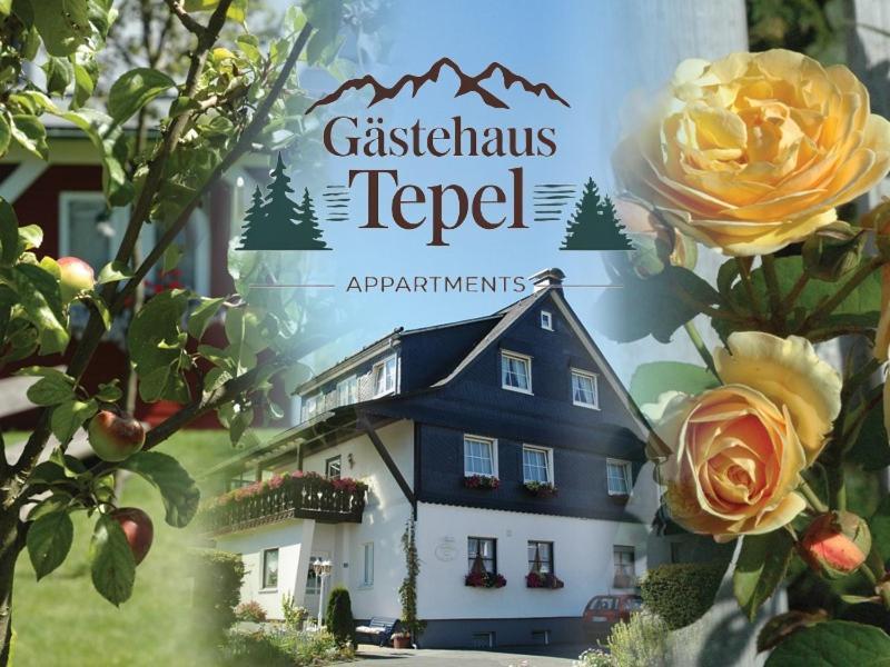 Gaestehaus Tepel Winterberg Exterior foto